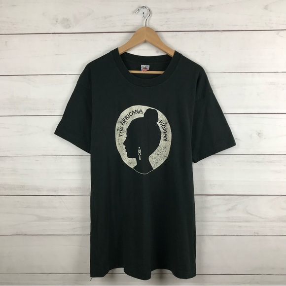 Vintage 1990s Africana Womanism T-shirt